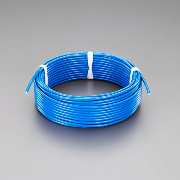 【製造会社店卸し資産あり】 エスコ ESCO φ6mmx50m グラスファイバーロープ(PVC上塗り) EA628CB-23 固定ディスク店