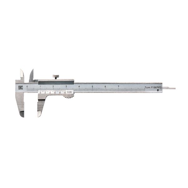 【メーカー在庫あり】 エスコ ESCO 70mm ノギス(コンパクト型) EA725C-35 HD店