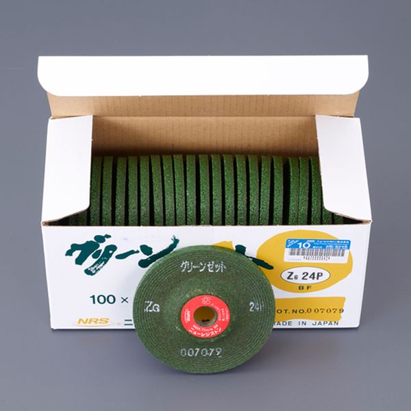 【メーカー在庫あり】 エスコ ESCO 100x6mm/ZG24P オフセット型砥石(25枚) EA809ZL-224 HD店