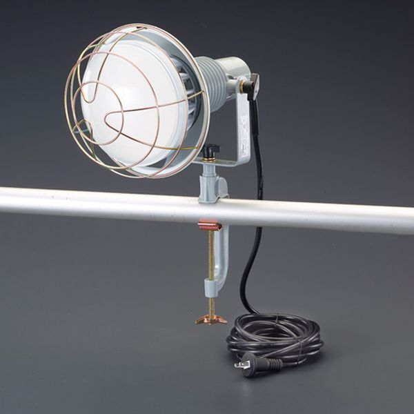 【製造業者店卸し資産あり】 エスコ ESCO AC100V/ 42W やり方灯/LED(吊りひも5.0m) EA814DL-31B 固定ディスク店