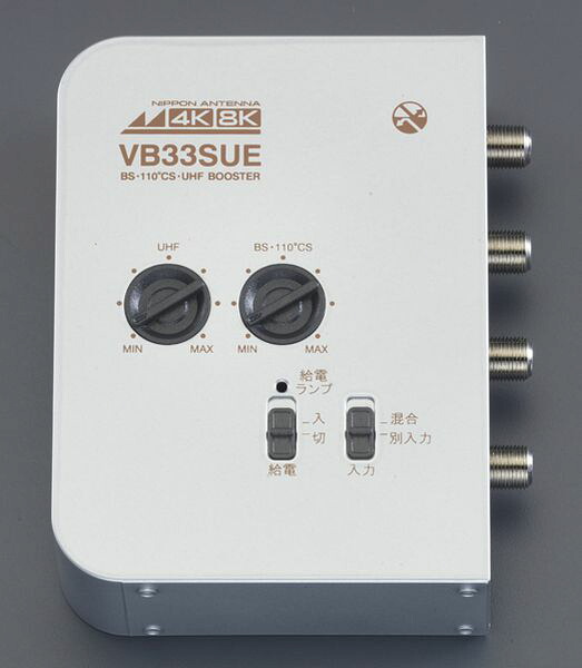 【メーカー在庫あり】 エスコ ESCO UHF・BS・CS用卓上ブースター EA940PB-10A HD店|ヒロチー商事 ハーレー 店