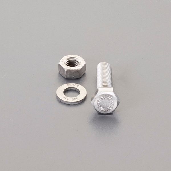 【メーカー在庫あり】 エスコ ESCO M16x50mm 強力六角ボルト(SUS/ナットワッシャ付全ネジ) EA949DV-1605 HD店