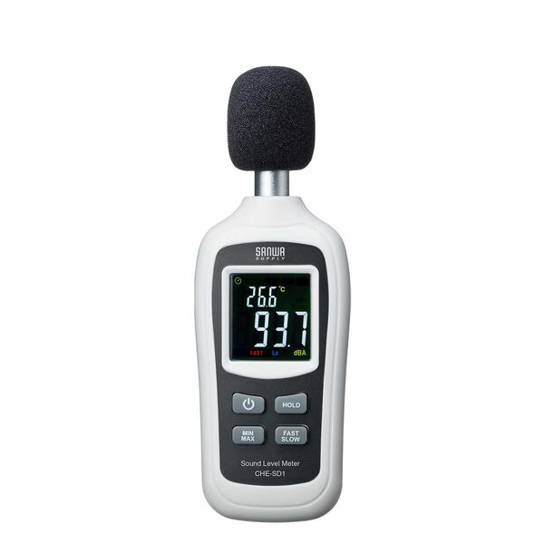 【メーカー在庫あり】 エスコ ESCO デジタル騒音計(気温測定機能付) 000012334376 HD店
