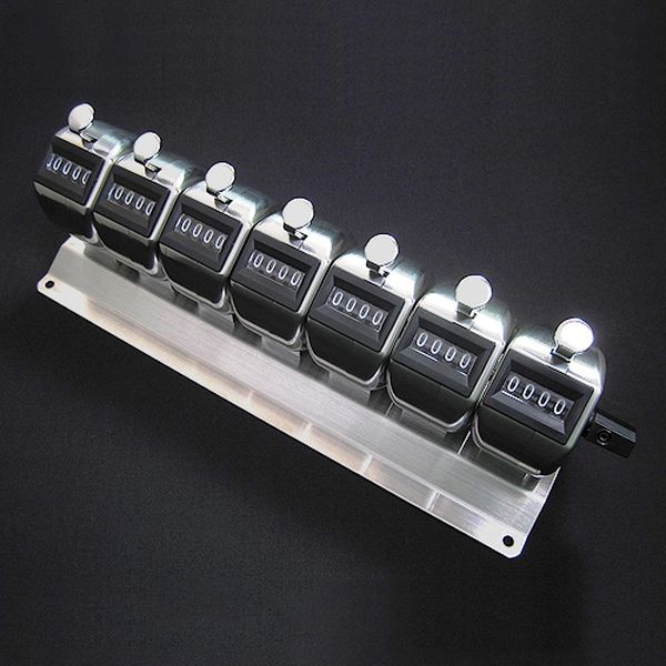 【メーカー在庫あり】 エスコ ESCO ４桁 数取器(7連・台付き) 000012328154 HD店