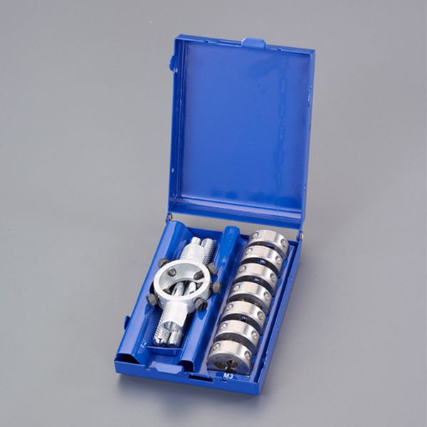 【メーカー在庫あり】 エスコ ESCO M3-M12 六角ダイスセット(並目/HSS) 000012339776 HD店