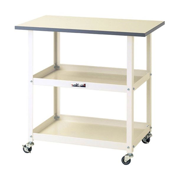 【メーカー在庫あり】 エスコ ESCO 750x450x738mm ツールワゴン(作業天板付) 000012344706 HD店