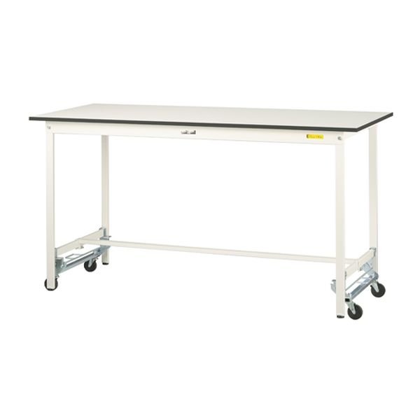 【メーカー在庫あり】 エスコ ESCO 1200x600x950mm ワークテーブル(ワンタッチキャスター付) 000012344768 HD店