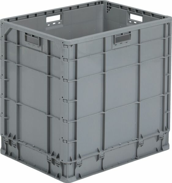 【メーカー在庫あり】 エスコ ESCO 670x503x658mm/191L 軽量コンテナ(グレー) 000012331388 HD店｜ヒロチー商事 ハーレー 店 8,402円
