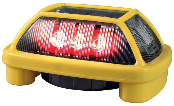 【メーカー在庫あり】 エスコ ESCO 単3x3本 ＬＥＤ警告灯(ブザーマグネット付/赤) 000012345941 HD店