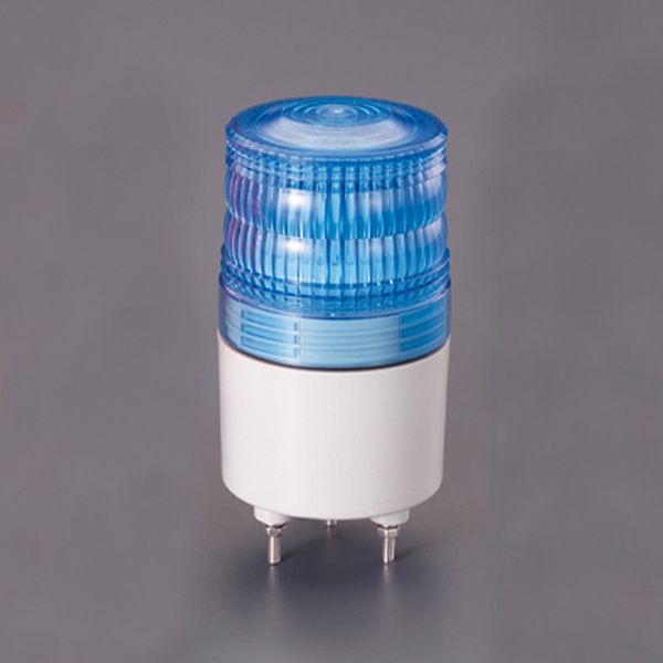 【メーカー在庫あり】 エスコ ESCO DC12-24V ＬＥＤ小型回転灯(青) 000012345958 HD店