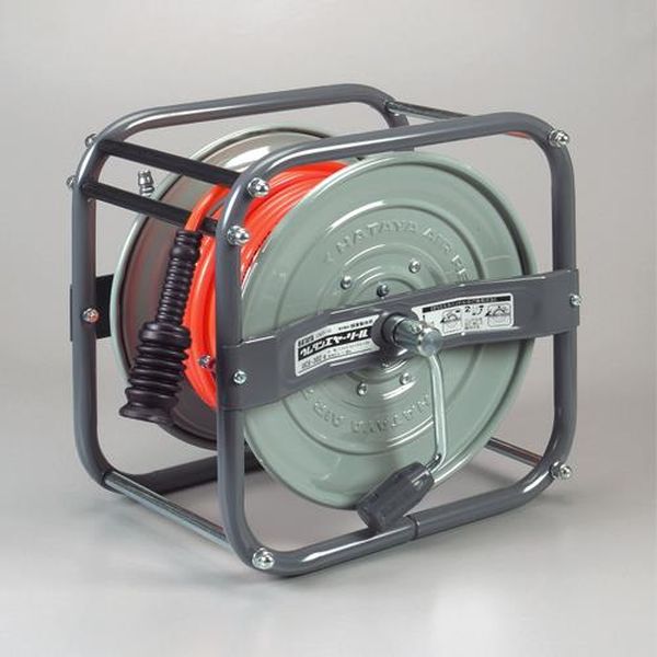 【メーカー在庫あり】 エスコ ESCO 10x18m エアーホースリール（ウレタン製） EA124B-23 HD店 30,887円