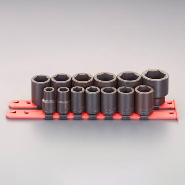 【メーカー在庫あり】 エスコ ESCO 1／2”DR インパクトソケットセット［インチ］ EA164XA-1 HD店