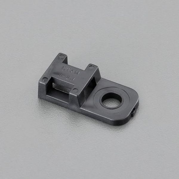 【メーカー在庫あり】 エスコ ESCO 結束バンド用ベース（導電性／100個） EA475GH-31 HD店｜ヒロチー商事 ハーレー 店