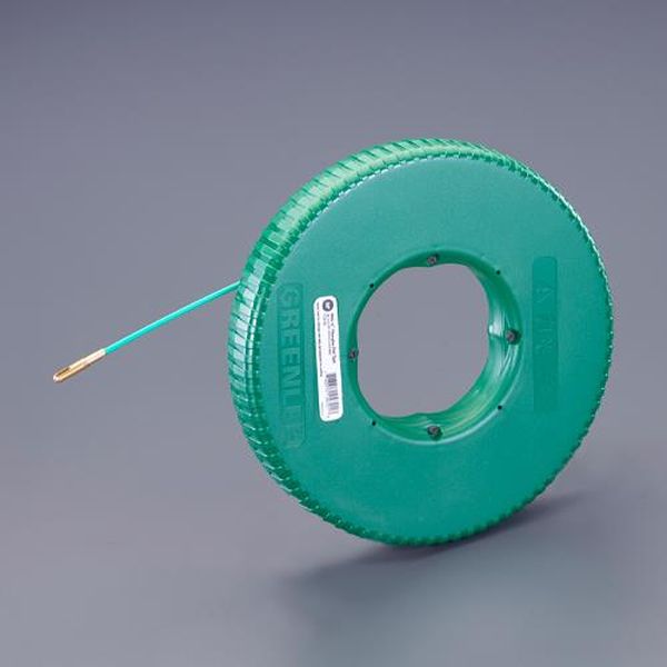 【メーカー在庫あり】 エスコ ESCO 4.4mmx15m フィッシュテープ（ファイバーグラス製） EA597GG-15A HD店