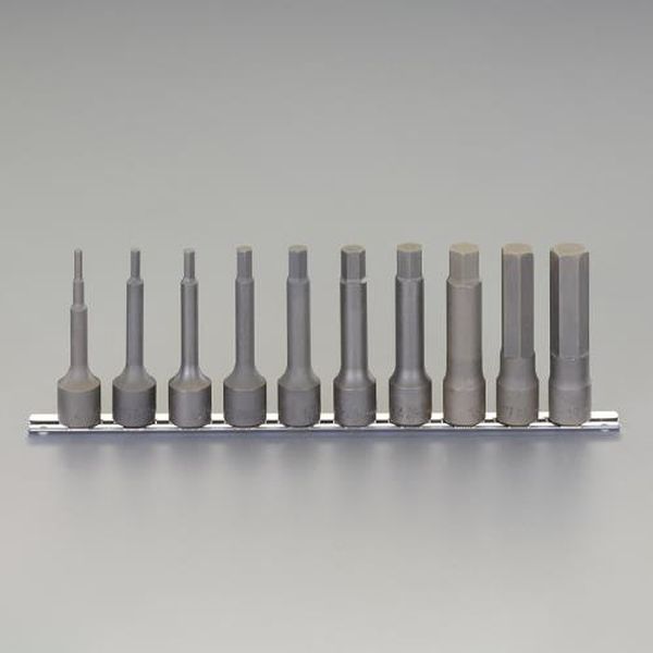 【メーカー在庫あり】 エスコ ESCO 1／2&rdquo;DR／ 4&minus;19mm ［INHEX］ソケットセット EA618CR-200 HD店｜ヒロチー商事 ハーレー 店
