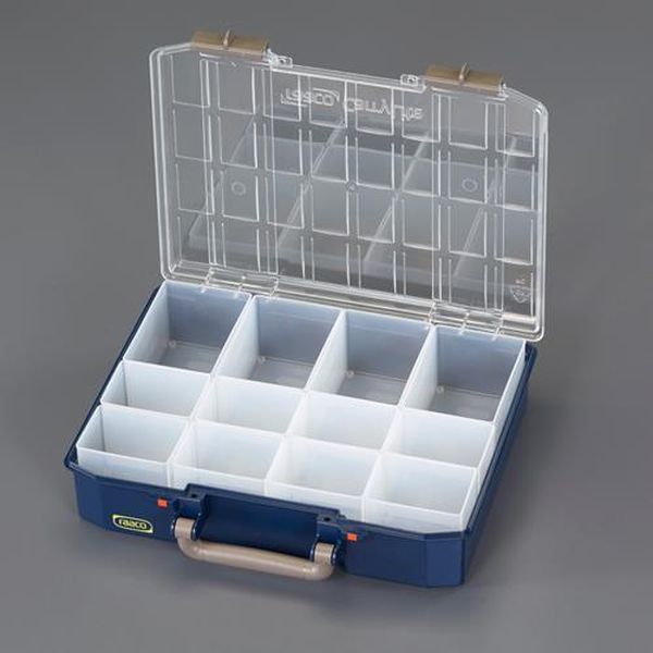 【メーカー在庫あり】 エスコ ESCO 337x278x 79mm／外寸 パーツケース EA661AB-33 HD店