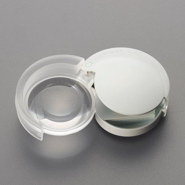 【メーカー在庫あり】 エスコ ESCO x 4.0／φ35mm ポケットルーペ（LEDライト付） EA756B-96 HD店