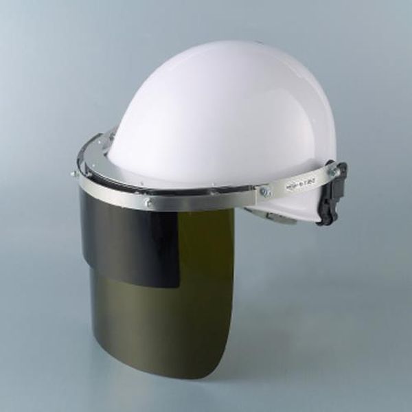 【メーカー在庫あり】 エスコ ESCO ＃3／8／10 ヘルメット取付型溶接面（二重レンズ／ミゾ無 EA800KA-13 HD店｜ヒロチー商事 ハーレー 店