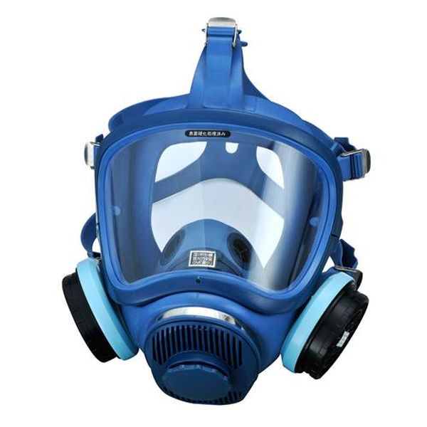 【メーカー在庫あり】 エスコ ESCO 直結型防毒マスク(2缶式/伝声器付) EA800MX-23 HD店|ヒロチー商事 ハーレー 店