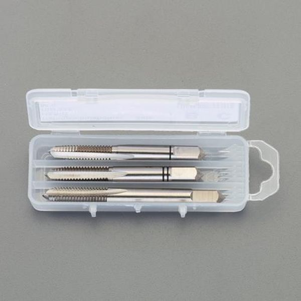 【メーカー在庫あり】 エスコ ESCO M22x2.50 ハンドタップ3本組（左ねじ用／HSS） EA829JB-22 HD店