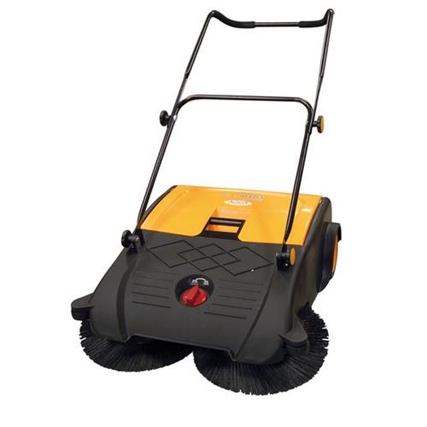 【製造業者店卸し資産あり】 エスコ ESCO 50L スイーパー（手押し式） EA899GR-7 固定ディスク店 その他-日用品雑貨・文房具・手芸