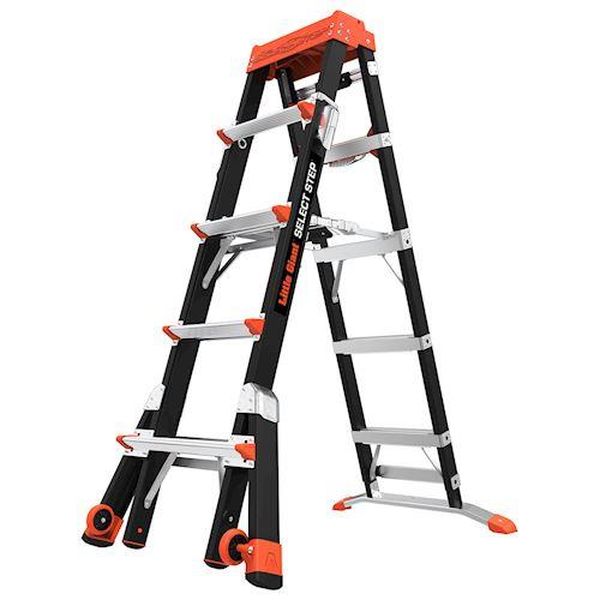 【メーカー在庫あり】 エスコ ESCO 1.52−2.44m 脚立(伸縮調整脚) EA905EA-150 HD店|ヒロチー商事 ハーレー 店