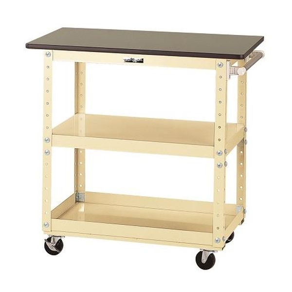 【メーカー在庫あり】 エスコ ESCO 750x500x881mm ツールワゴン（作業天板付） EA956KE-2B HD店｜ヒロチー商事 ハーレー 店