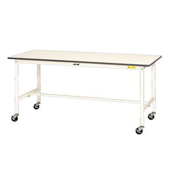 【メーカー在庫あり】 エスコ ESCO 1200x750x825mm／128kg ワークテーブル（キャスター付） EA956TC-4 HD店