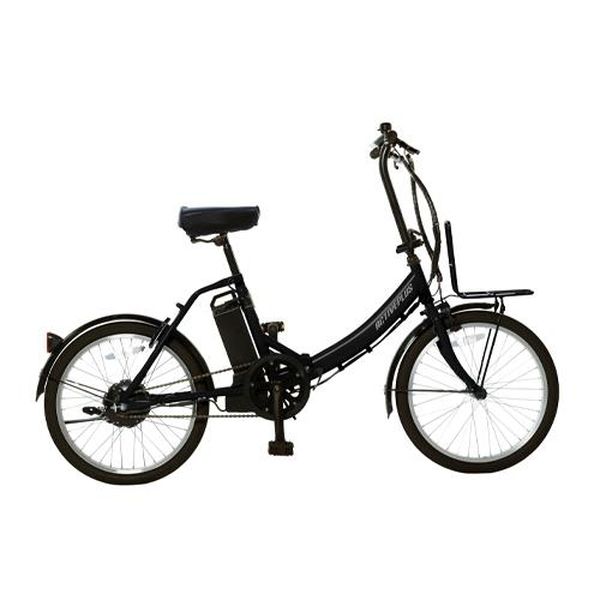 【製造会社店卸し資産あり】 エスコ ESCO 20in ［折り畳み式］電動助けること銀輪 EA986YB-31A 固定ディスク店