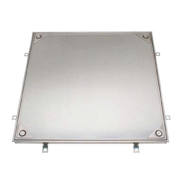 【メーカー在庫あり】 エスコ ESCO 450角用フロアハッチ（張物用／ボルト固定式） EA997LE-67 HD店