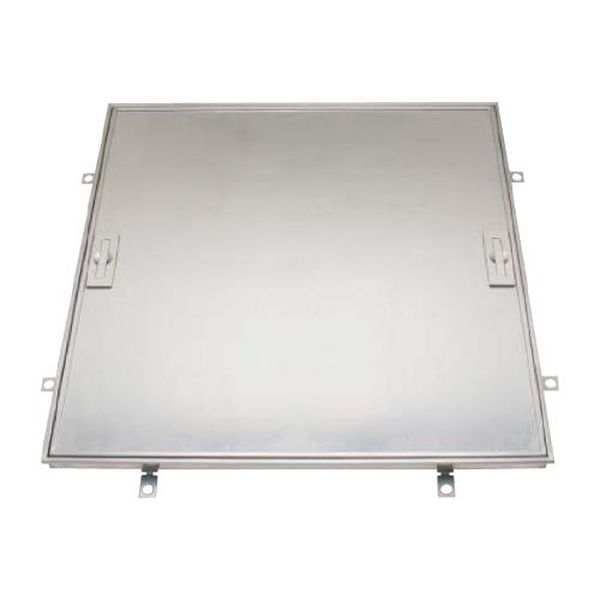 【メーカー在庫あり】 エスコ ESCO 300角用フロアハッチ（張物用／把手式） EA997LE-83 HD店 15,504円