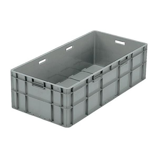 【メーカー在庫あり】 エスコ ESCO 1005x503x288mm/123 L 軽量コンテナ (ライトグレー) EA506AF-317 HD店