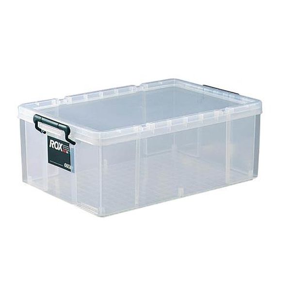 【メーカー在庫あり】 エスコ ESCO 440x660x243mm/50L バックル付収納ケース (4個) EA506MB-12BA HD店