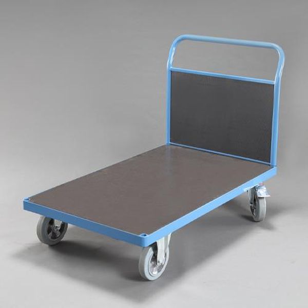 【メーカー在庫あり】 エスコ ESCO 1200x800mm/1200kg 運搬車 (重量物用/ブレーキ) EA520BE-14 HD店｜ヒロチー商事 ハーレー 店
