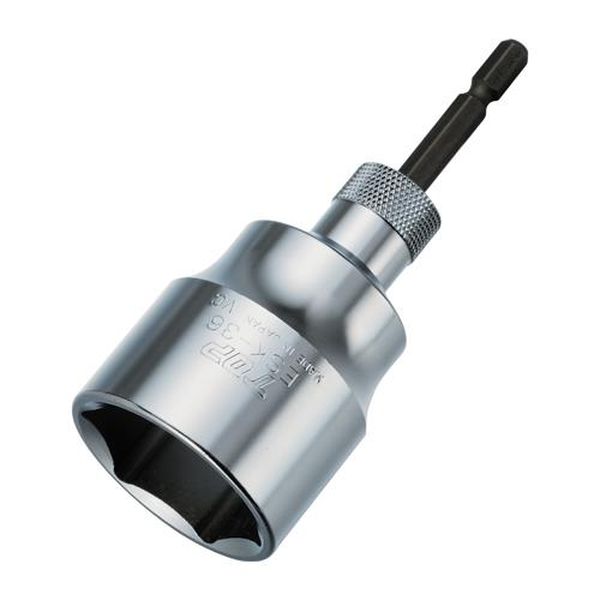 【メーカー在庫あり】 エスコ ESCO 36mm 電ドルソケット (高耐久/ビット交換式) EA612BG-36 HD店