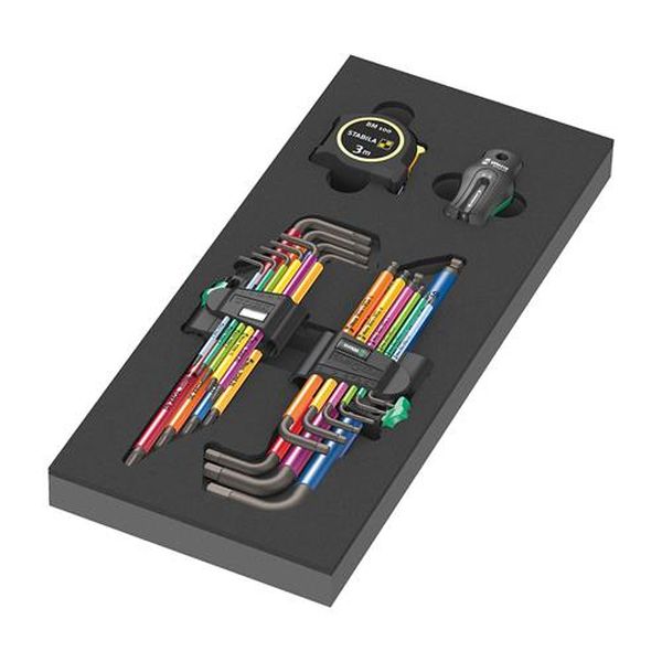 【製造業者店卸し資産あり】 エスコ ESCO [HexTorx] 仄めかし鍵 (メジャー・マグキャッチ付) EA612WL-1 固定ディスク店 締付工具-レンチ・スパナ-DIY・工具