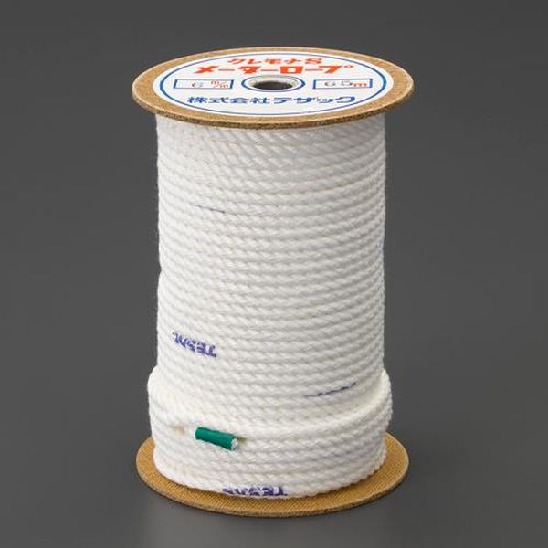 【メーカー在庫あり】 エスコ ESCO φ6.0mmx50m クレモナロープ (三つ打ち) EA628XC-6A HD店