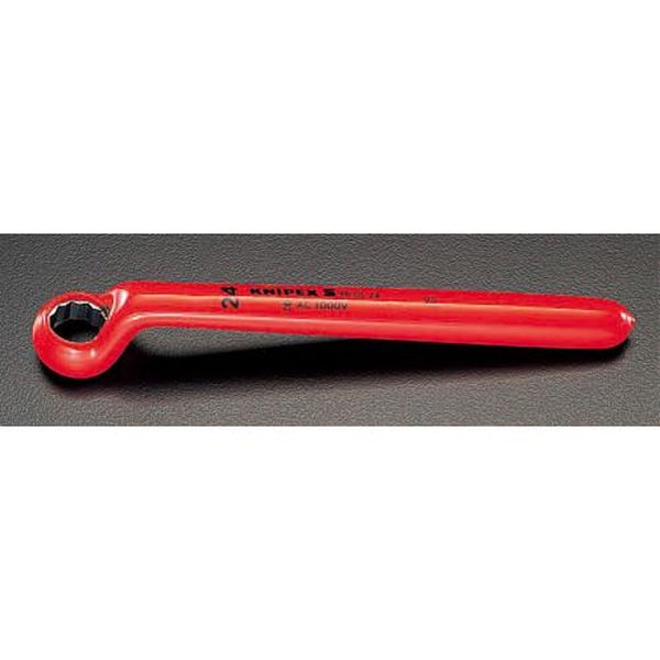 【メーカー在庫あり】 エスコ ESCO 15mm 片口メガネレンチ (絶縁) EA640LB-15A HD店