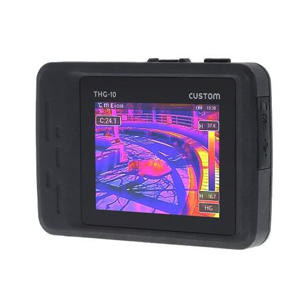 【メーカー在庫あり】 エスコ ESCO -20℃/＋550℃ 赤外線サーモグラフィー EA701ZC-12 HD店