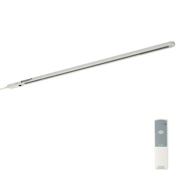 【製造業者店卸し資産あり】 エスコ ESCO AC100V/500W/1.0m ライティングバー (遠隔操作付/象牙色) EA761XB-206 固定ディスク店