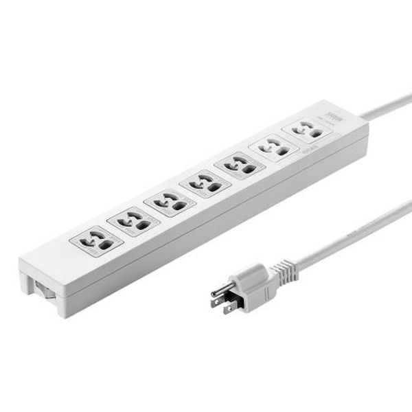 【メーカー在庫あり】 エスコ ESCO AC125V/15Ax3m タップ (7口/3P/5口一括スイッチ付) EA815GM-301 HD店
