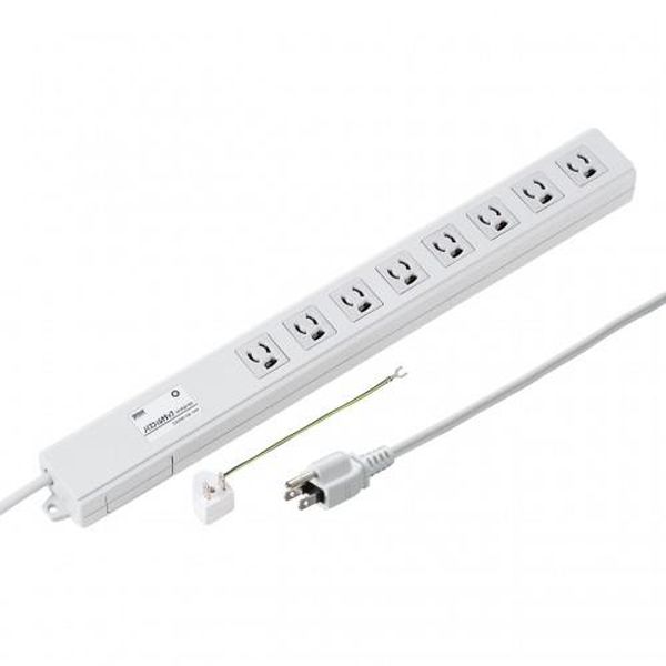 【メーカー在庫あり】 エスコ ESCO 2m/8口3P タップ (雷ガード/ライン型) EA815GM-346 HD店｜ヒロチー商事 ハーレー 店