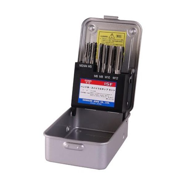 【メーカー在庫あり】 エスコ ESCO M3-M12 ハンド・スパイラルタップセット (SKS2/HSSE) EA829DT-26 HD店｜ヒロチー商事 ハーレー 店