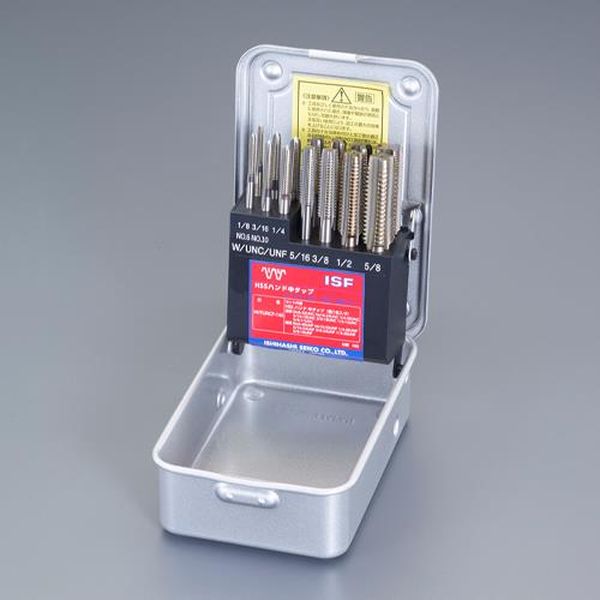 【メーカー在庫あり】 エスコ ESCO No.6-5/8インチ タップセット (UNC・UNF/HSS/中) EA829DV-51 HD店
