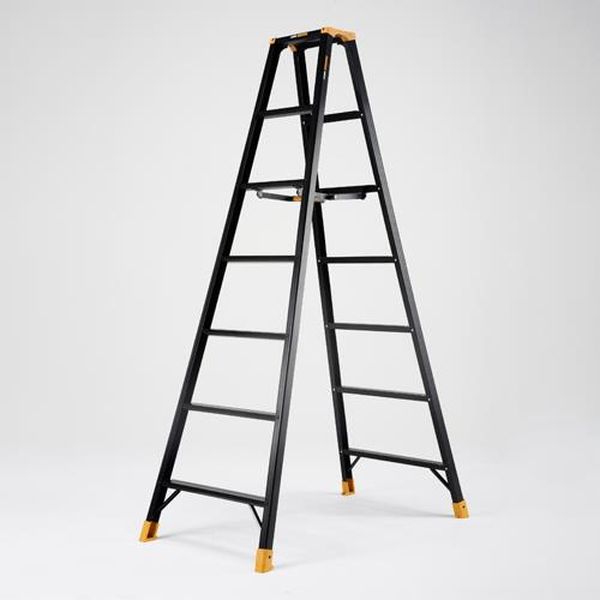 【メーカー在庫あり】 エスコ ESCO 2.02m 専用脚立 (ワイドステップ) EA903AB-210A HD店