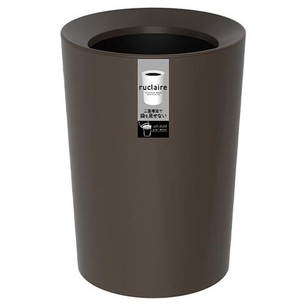 【メーカー在庫あり】 エスコ ESCO φ222x318mm/6.7L ダストボックス (丸型/茶/3個) EA995AA-614 HD店 5,639円