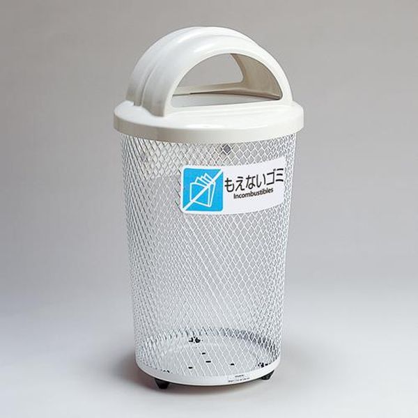 【メーカー在庫あり】 エスコ ESCO φ452x825mm/65L ダストボックス (もえないゴミ) EA995AA-702 HD店|ヒロチー商事 ハーレー 店