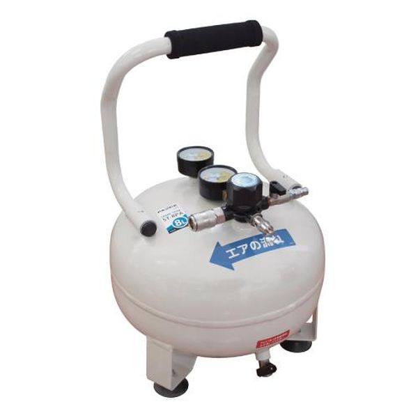 【製造会社店卸し資産あり】 エスコ ESCO 8L 助けること貯蔵タンク(大気圏コンプレッサー用) EA116Z-51 固定ディスク店