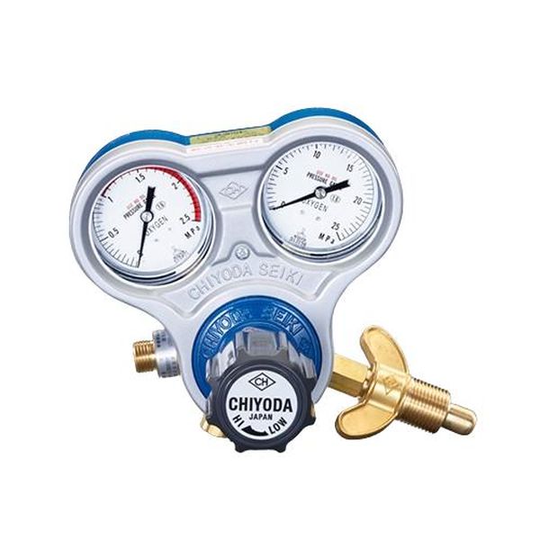 【メーカー在庫あり】 エスコ ESCO 酸素調整器(関西式蝶ネジ/乾式安全器内蔵型) EA316A-3A HD店|ヒロチー商事 ハーレー 店