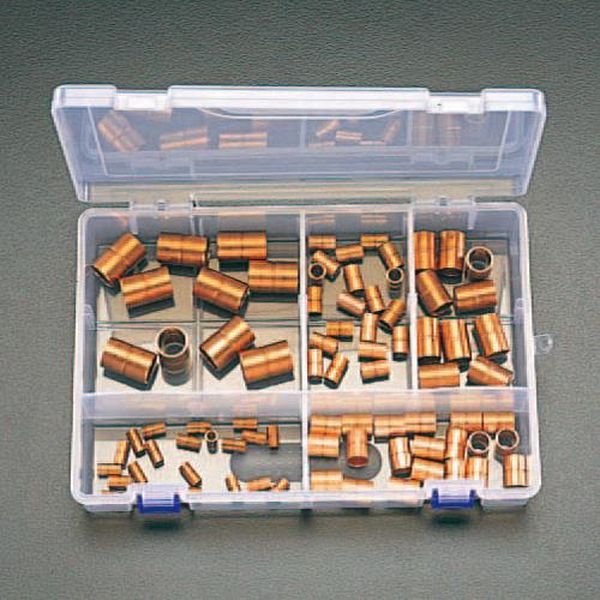 【メーカー在庫あり】 エスコ ESCO 銅管ソケットセット EA432XA-2C HD店